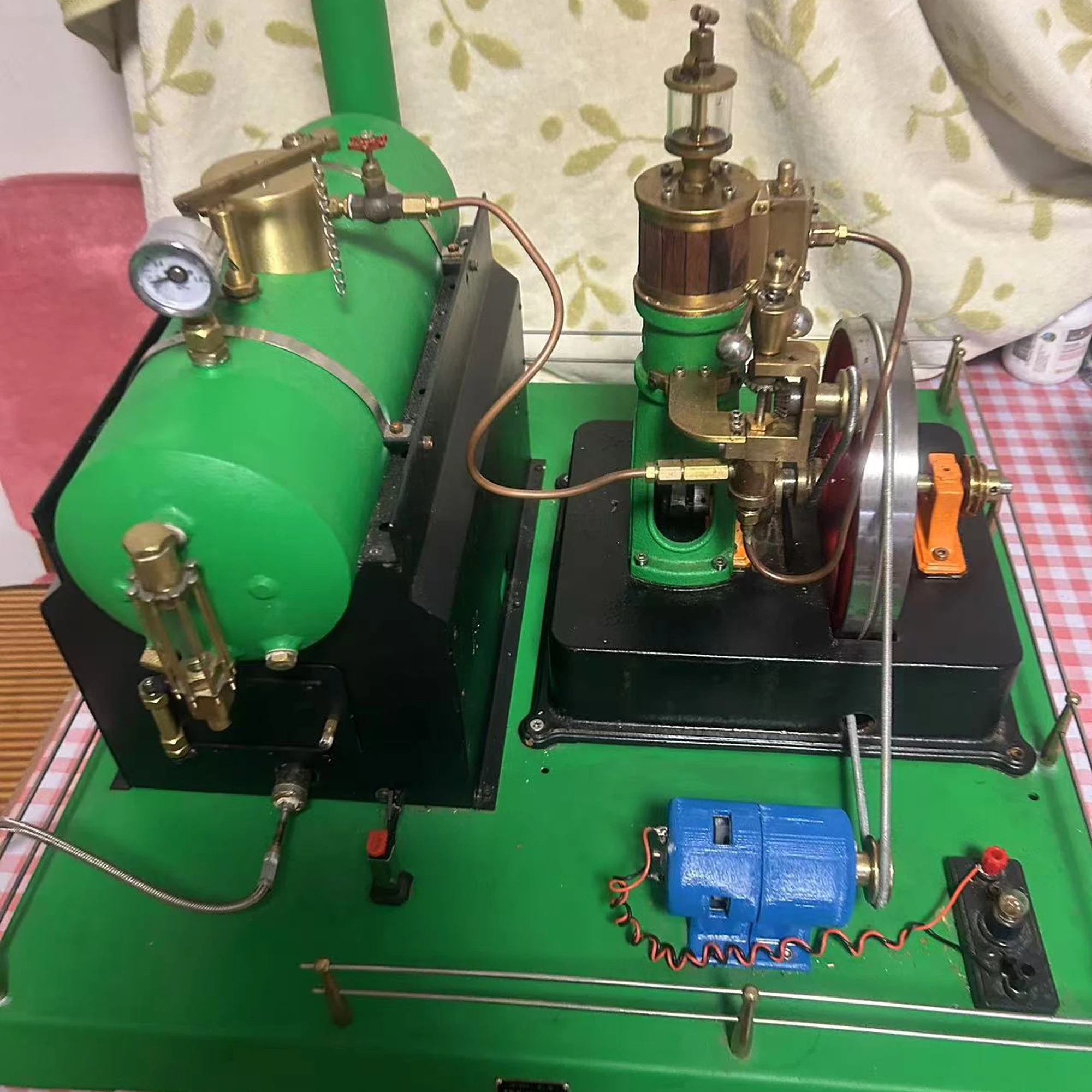 Nuevo modelo de motor de vapor de tren, totalmente de Metal, alta calidad, puede iniciar el regalo de colección de laboratorio científico de alta potencia