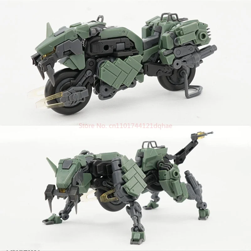 FIFTYSEVEN Modelo de Montagem Escala 1/24 Esquadrão de Armadura de Fantoche Battle Mech Toy 5 L-tipo Transformável Coleção de Hobbyistas Feitos à Mão