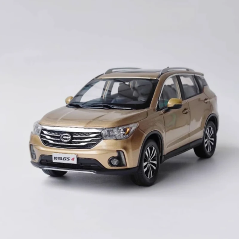 

Литой под давлением масштаб 1:18 GS4 Trumpchi 2016, модель внедорожника из сплава, готовый продукт, имитация коллекции игрушек, подарок, статическая модель, дисплей