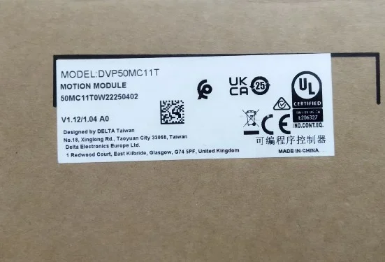 

2025 Delta Host DVP50MC11T New Original Genuine Programmable Controller Spot