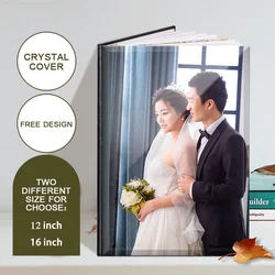 Custom Made Photo Book Crystal PhotoBook Photograph Album  Photo Book Free Design Lovers Gift Photo Print