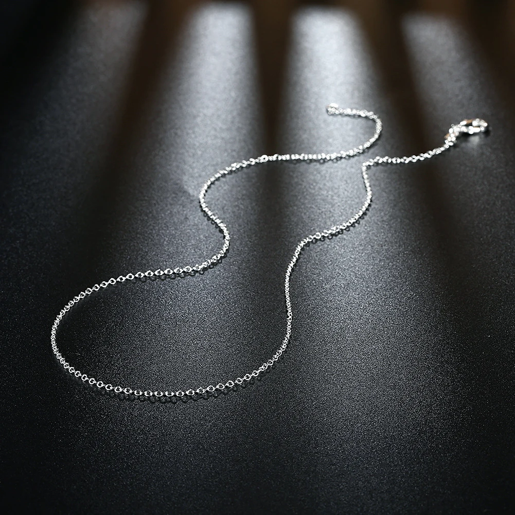 30PCS 925 Sterling Silver chains necklace for women men jewelry set fashion party luxury designer wedding accessories gifts