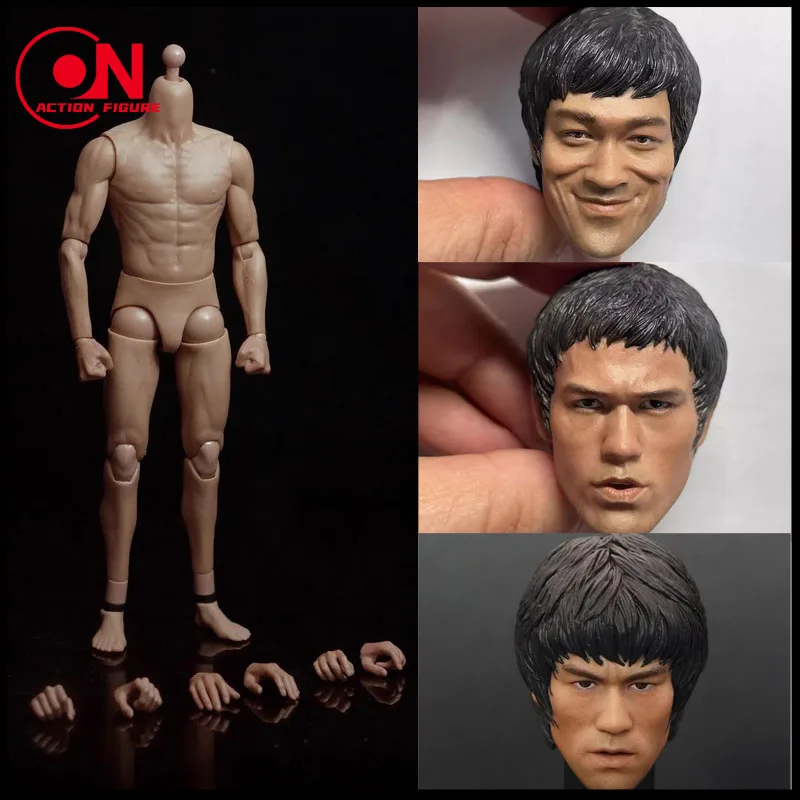 GANGHOOD G002 1/6 Asian Male Muscle Flexible Body Action Figure Similar to HT DX04 for 12