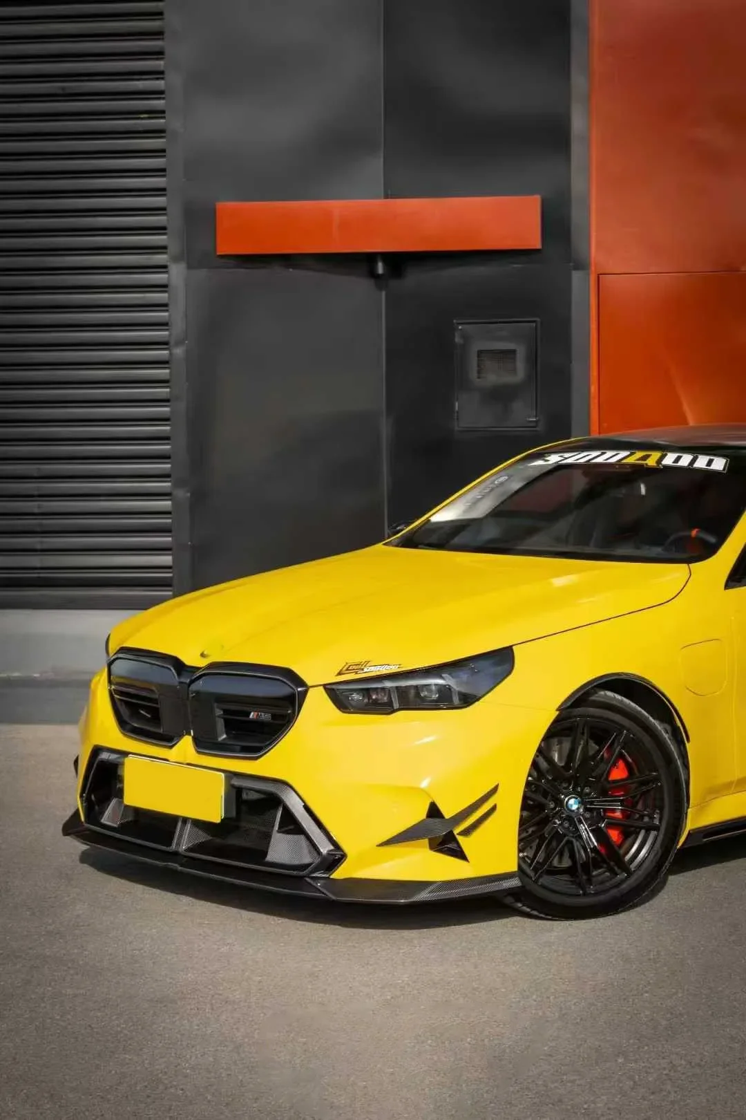 FORBMW G90M5 Body Kit New MP Style Carbon Fiber Front Lip Side Skirt Style Spoiler Rearview Mirror Retrofit