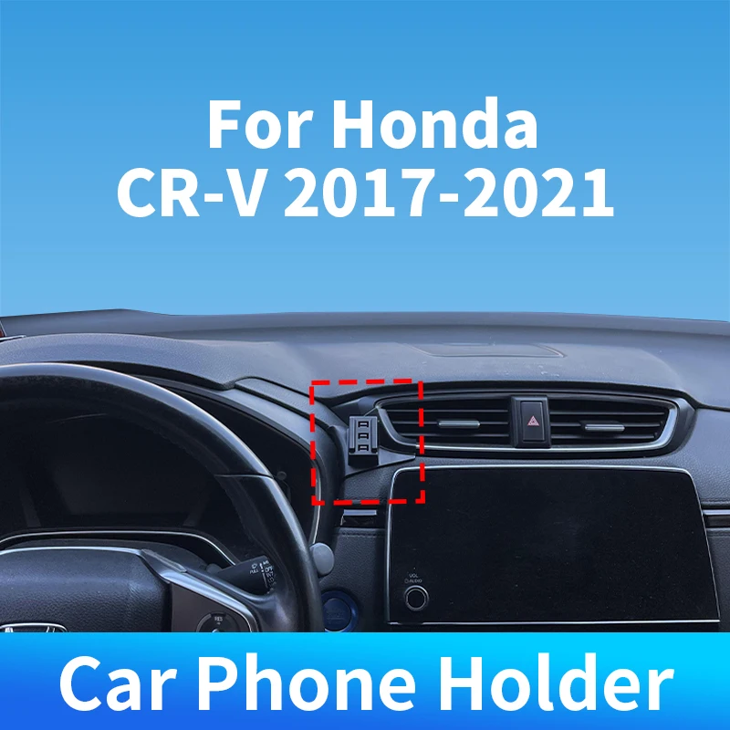 

For Honda CR-V 2017 2018 2019 2020 2021 Car Phone Holder Special Fixed Wireless Charger For Car Auto Interior Accessories