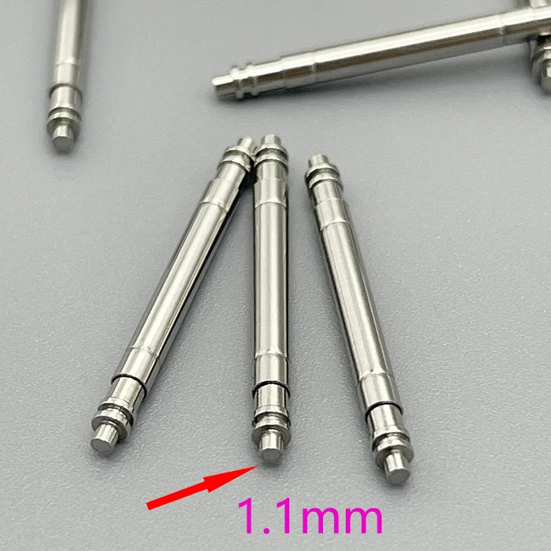 2.0mm Watch Strap Spring Bar with 1.1mm Tip Compatible with SKX007 SUB Watch Straps 20mm and 21mm Strap Connecting Pin Parts