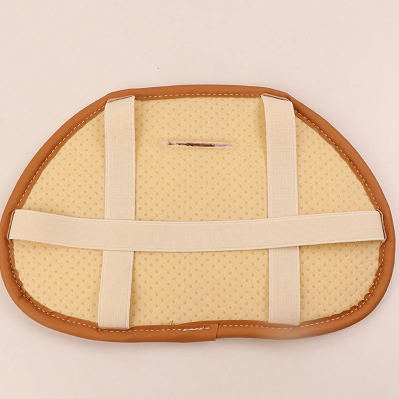 1 مجموعة الشتاء أفخم الدافئة عربة طفل وسادة مقعد العالمي الأطفال عربة رئيس الجسم دعم مقعد بطانة منصات مع حزام ثابت #4