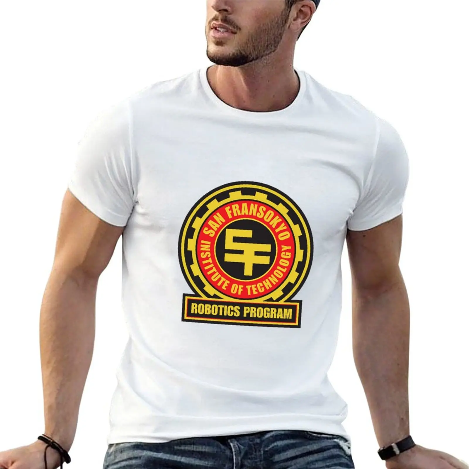 San Fransokyo Institute of Technology Robotics Program T-Shirt Cool Feeling Summer Tee Shirt