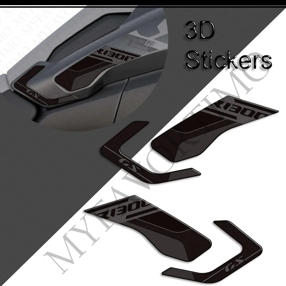 Kit d'autocollants décoratifs 3D pour pare-brise BMW R 2023 GS 1300 2023, autocollants de protection en résine XY, polymères précieux, nouveau, R1300GS