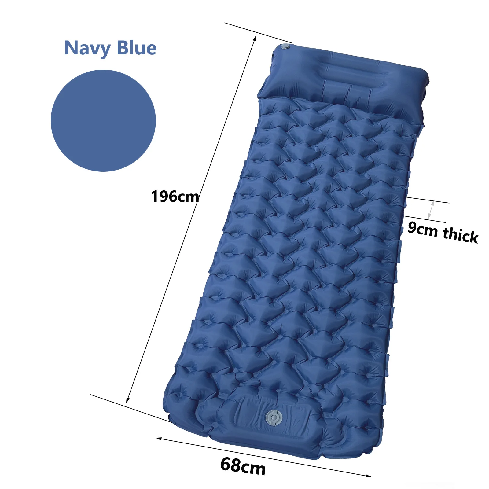 New design high quality portable camping sleeping mat moisture proof tent inflatable floating air mattress for outdoor camping