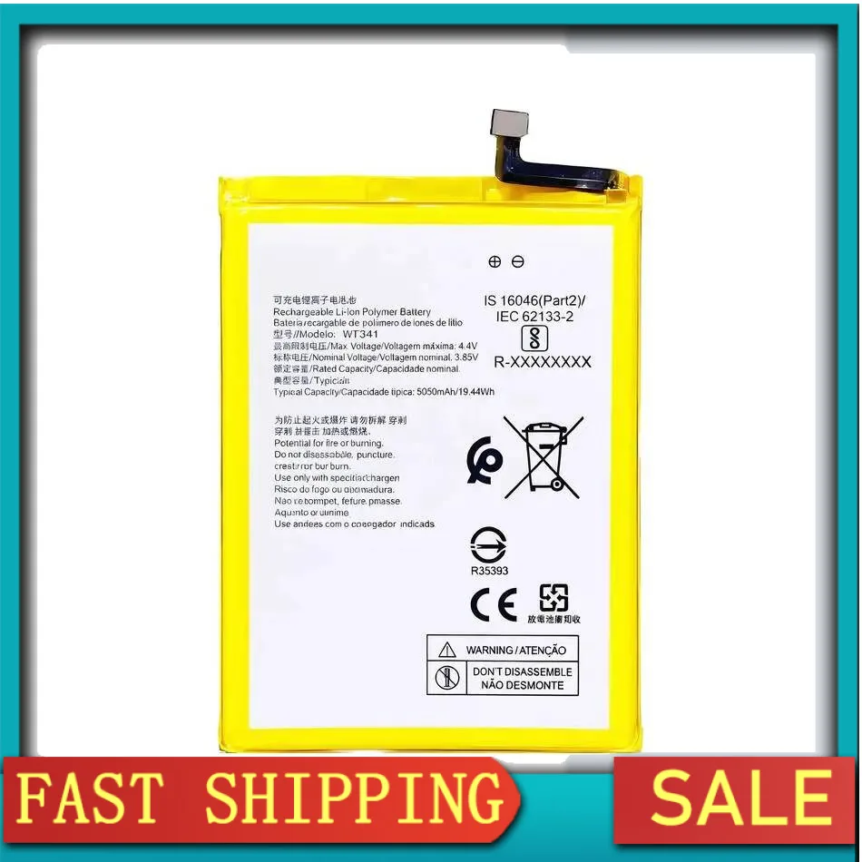 

Аккумулятор WT341 5050 мАч для Nokia G11 G21 C21+ TA-1433 TA-1431 TA-1426 TA-1424 TA-1401 TA-1418 TA-1477 TA-1415 TA-1405