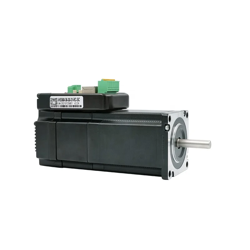 IHSS60-36-30-31-RC-SC 36V 3 Nm 5A Fieldbus 2 Phase Stepper Brake Motor with Integrated Driver
