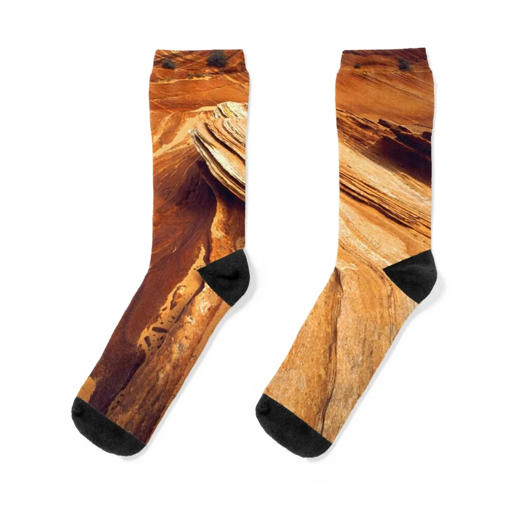 

Red Rock Canyon Close-Up Adventure Photo Paria Wilderness Socks essential happy Wholesale Socks Woman Men's
