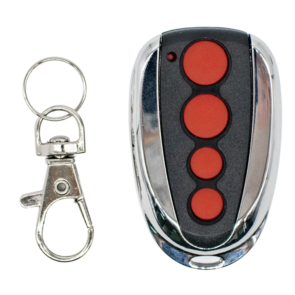 Garage Door Remote Control Replacement for Steel Line ZT-07 SD800 433.92Mhz Rolling Code Metal and ABS Gate Transmitter 4 Button