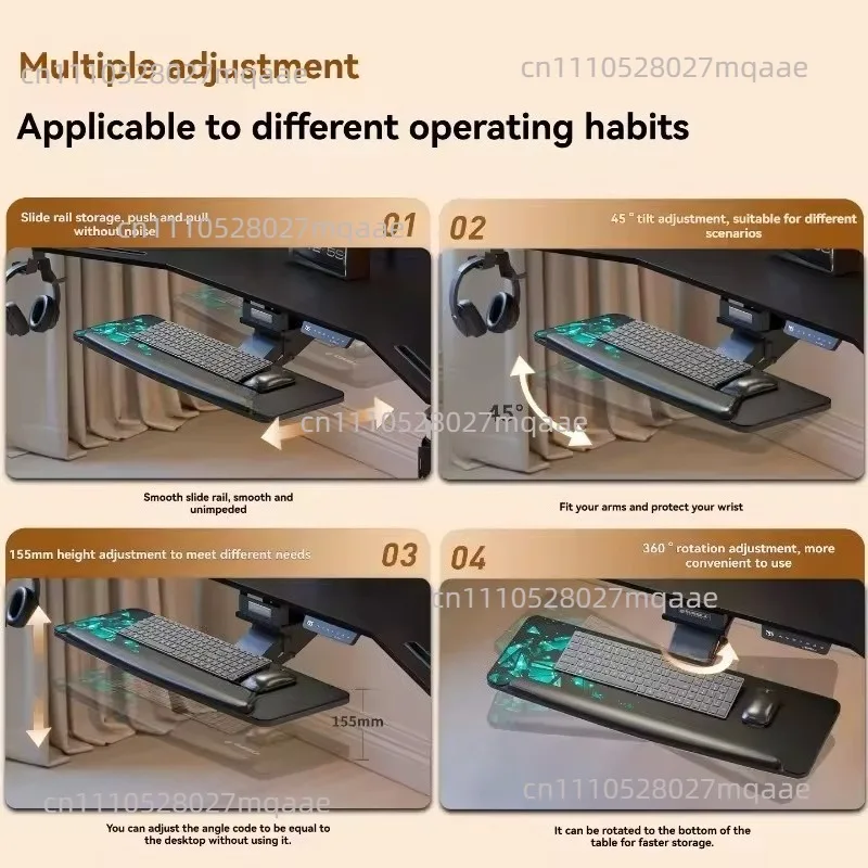 Gaming Table Expansion Accessories Computer Table Desktop Home Competitive Game Desktop Multifunctional Adjustment Keyboard