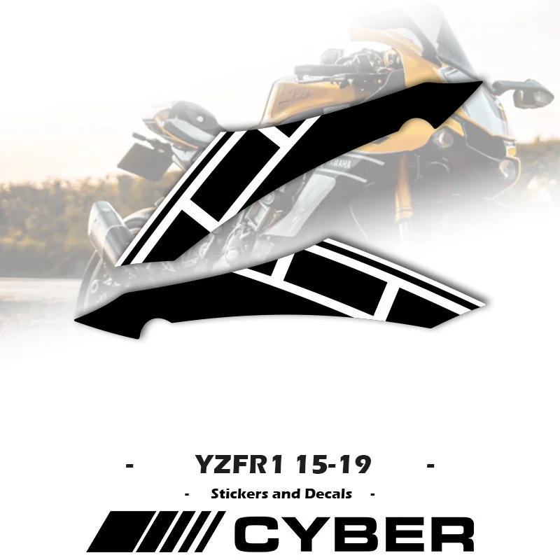 For Yamaha YZF-R1 YZF R1 2015-2019 Motorcycle Parts Fairing Sticker Full Vehicle R1 60th Anniversary Special view 4