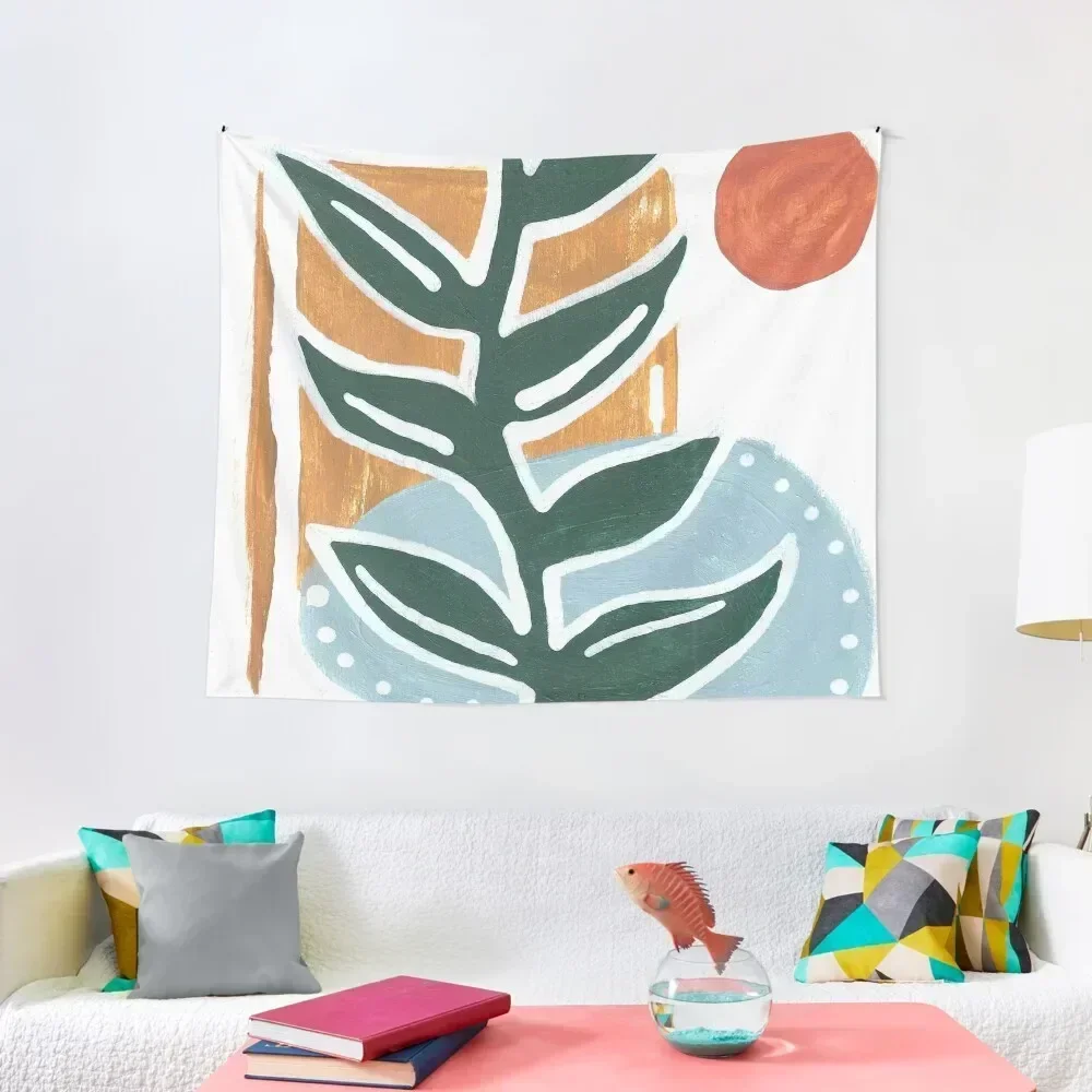 

Abstract plant painting Tapestry Aesthetic Room Decorations Decorations For Your Bedroom Bed Room Decoration Tapestry