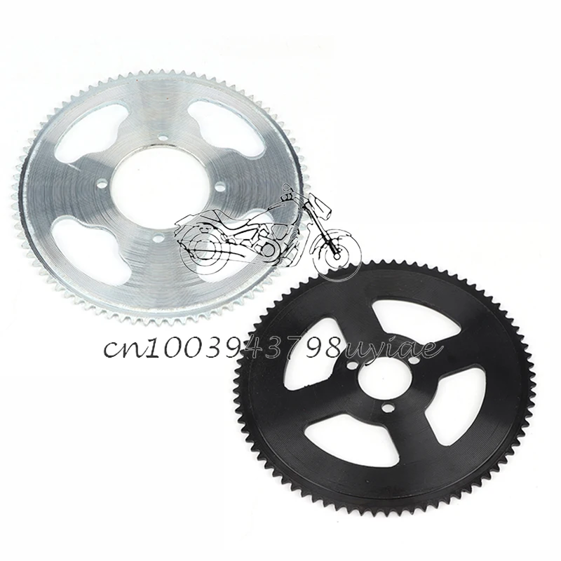 29/54mm 80 Tooth 25H Rear Chain Sprocket For 2 Stroke 47cc 49cc Engine Chinese Mini ATV Quad 4 Wheeler Pocket Bike Scooter Goped