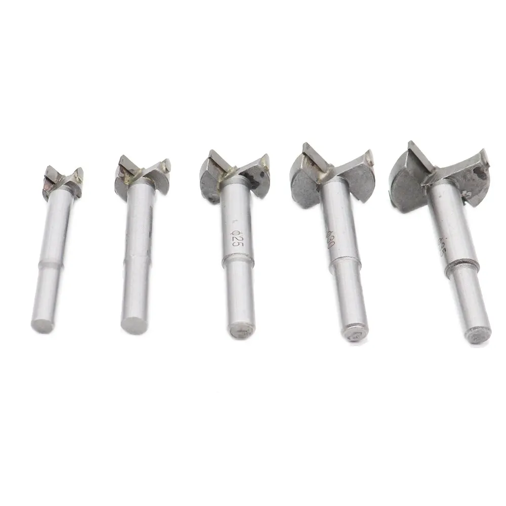 1pc 15/20/25/30/35mm Wood Drill Bit Self Centering Hole Saw Cutter Wood Hole Drilling Tools Forstner Drill Bit