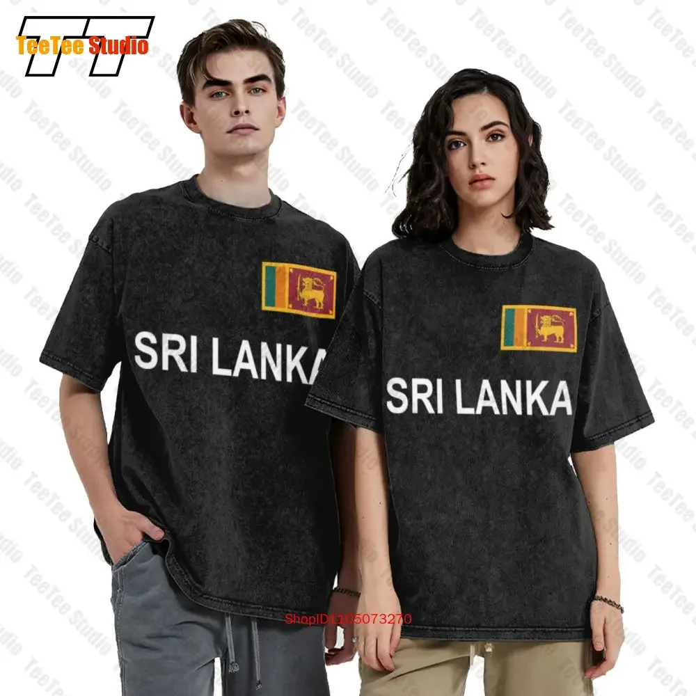 Cricket Sri Lanka Jersey Vintage Oversized T-Shirt FEZB