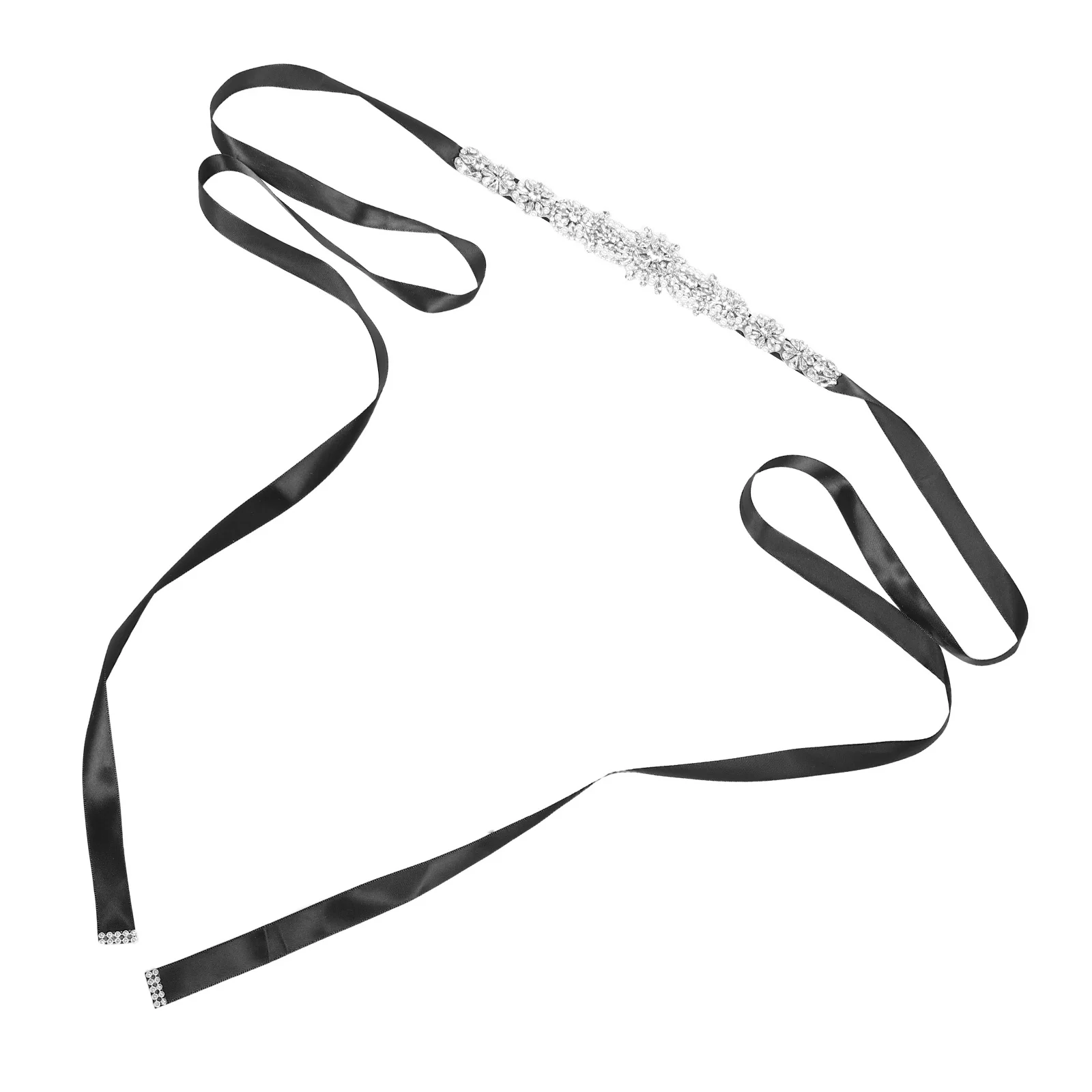 

Elegant Rhinestone Wedding Belt Bridal Sash for Bride Sparkly Waist Strap Glitter Dress Trim Bridal Rhinestone Sash for Formal