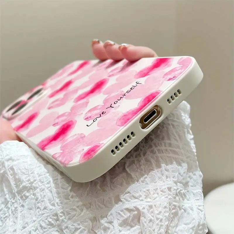 Custodia per telefono Fashion Rainbow Love Heart per Xiaomi Redmi Note 13 12 11 Pro Plus 5G 12S 11S 10S 10 9 9S 12C 13C 4G Cover antiurto