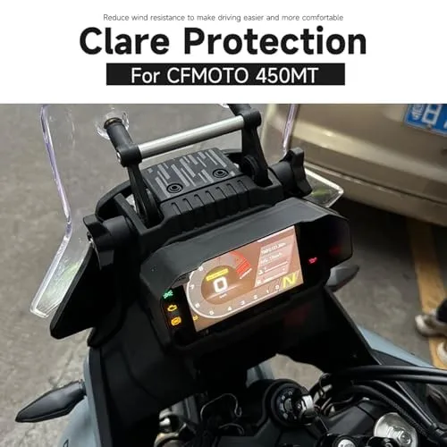 카본 파이버 계기판 커버 햇 선바이저 가드 프로텍터 CFMOTO 450MT 450 MT 2024 2025용 신제품