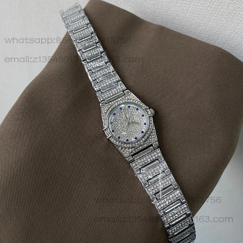 Niche light luxury women's mechanical watch full drill factory direct sales spot quick delivery