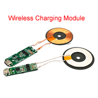 5W 15W High Power 5V 1A 3A Type-C Wireless Charger Transmitter Module Circuit Board for QI Standard Fast Charging DIY