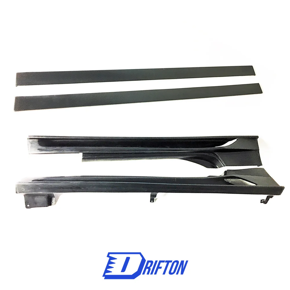 

[free ship] WSZL Style Half Carbon Fiber Side Skirt (4 pcs) For NIissan 370Z Z34 Body Kit