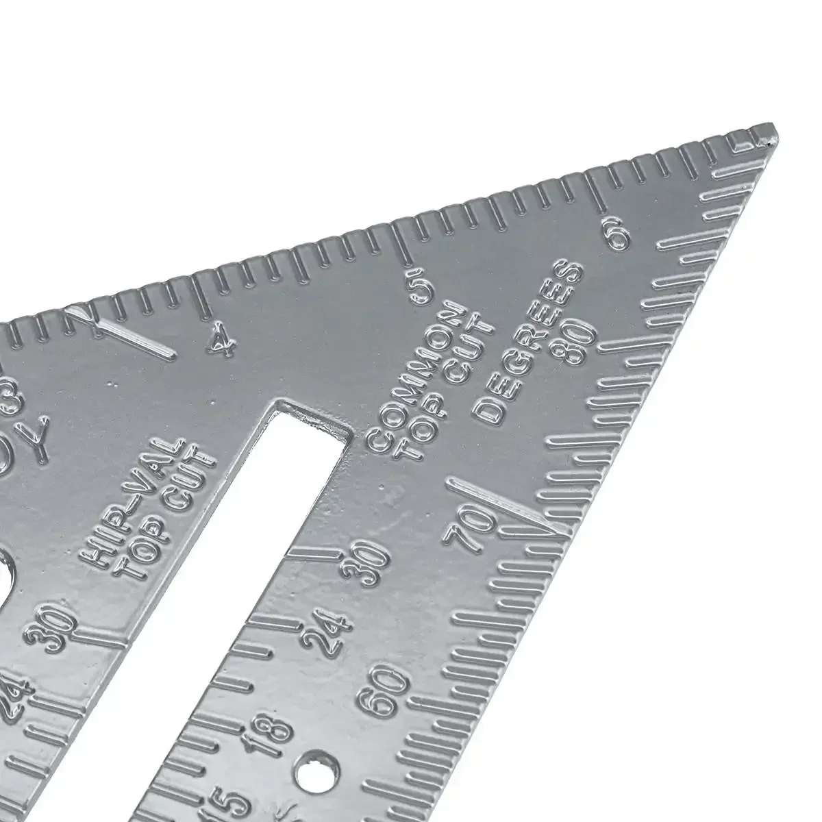 Aluminum Alloy 7 Inch Speed Square Roofing Triangle Angle Protractor Marking Tools Trammel Measuring Tools Measuring Ruler