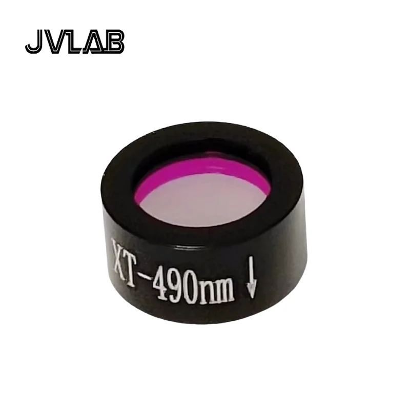 

Narrow Band Pass Filter 490nm Diameter 10\12\15mm Universally Used in Biochemical Analysis Instrument Enzyme Label Analysis