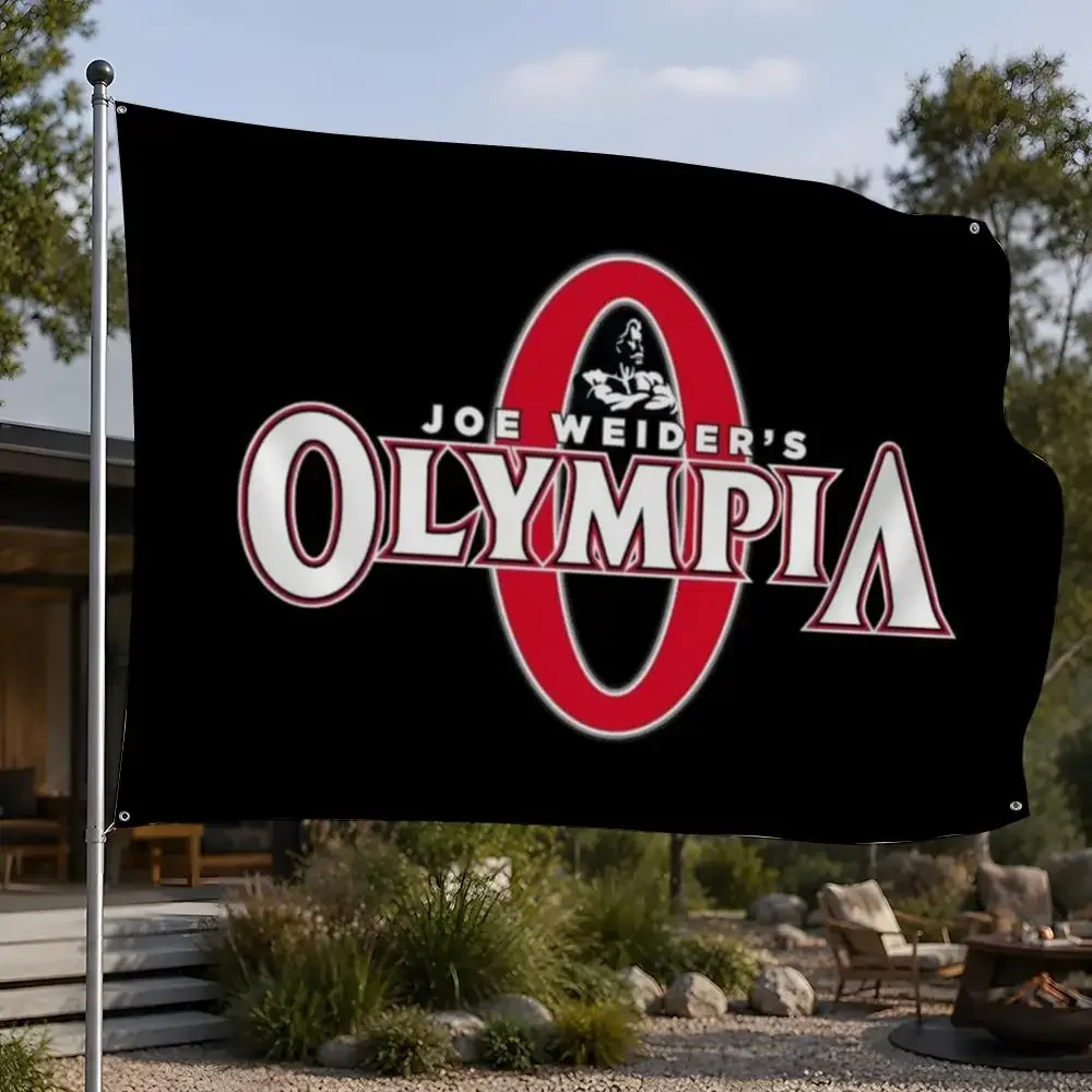 Brand Olympia Fitness Flags Flags, Room, Dormitory, Camping, Party, Home Decor Gifts