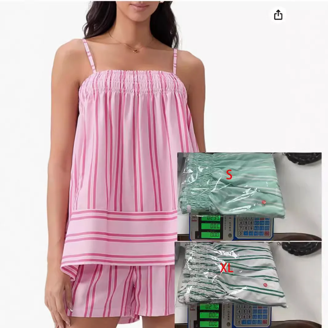 spring-summer-striped-fre-sle-orts-set-casual-sportswear-women's-ensemble-lightweight-breathable-comfortable