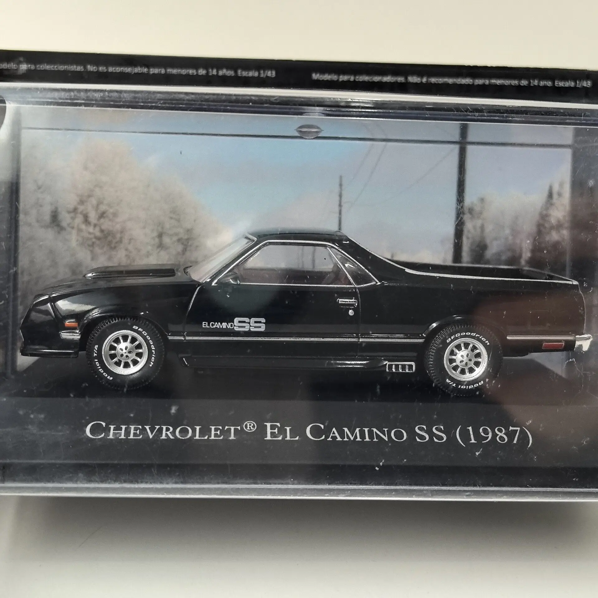 Diecast IXO 1/43 Scale CHEVROLET EL CAMINO IROC SS 1987 Pickup S7 Alloy Car Model