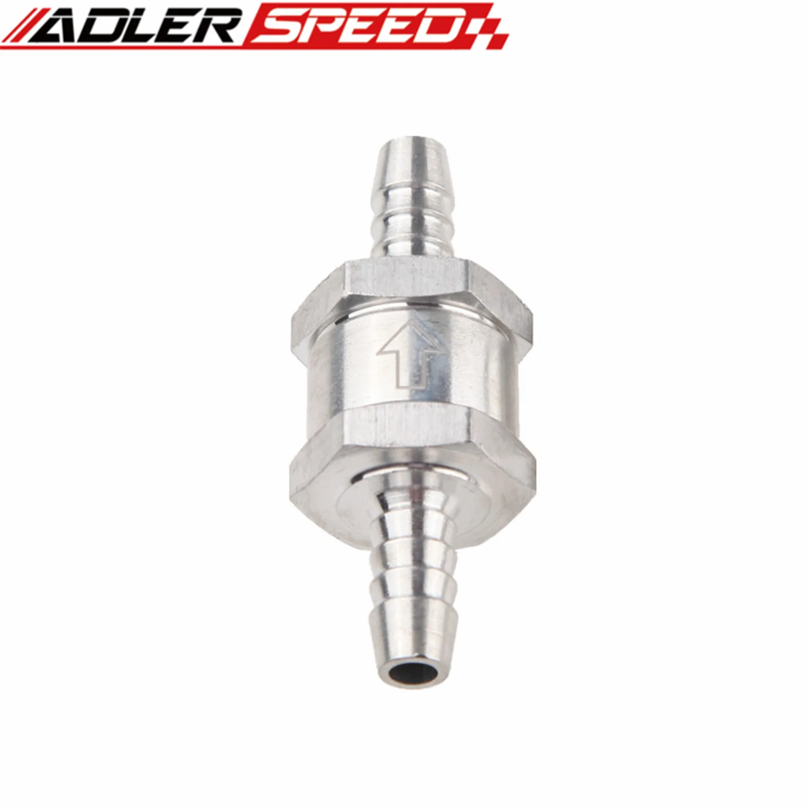 6mm /8mm /10mm /12mm Fuel Non Return One Way Check Valve Petrol Diesel Aluminum