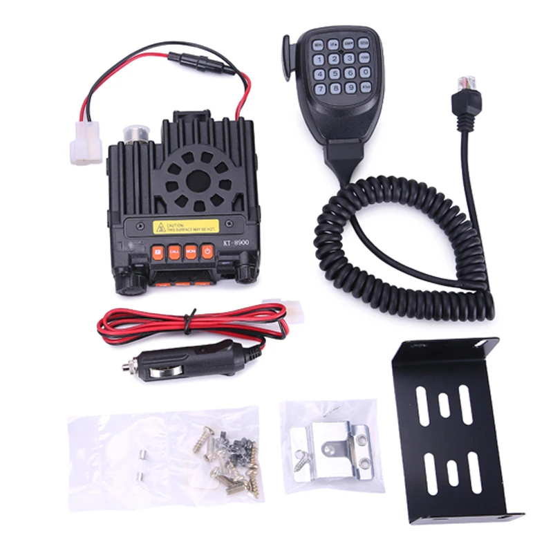 QYT – Mini walkie-talkie Radio de voiture 8900, double bande, 25 watts, Mini Mobile intégré, puissance, Radio bidirectionnelle, KT-8900