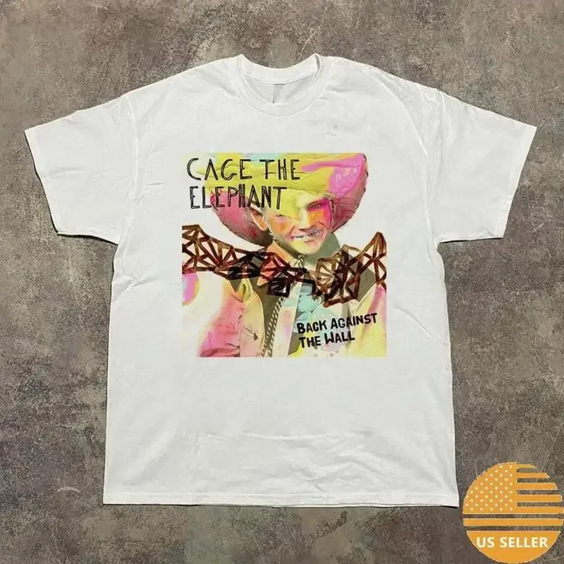 Cage The Elephant Band Back Against Wall T Shirt Full Size S 5Xl Tt722