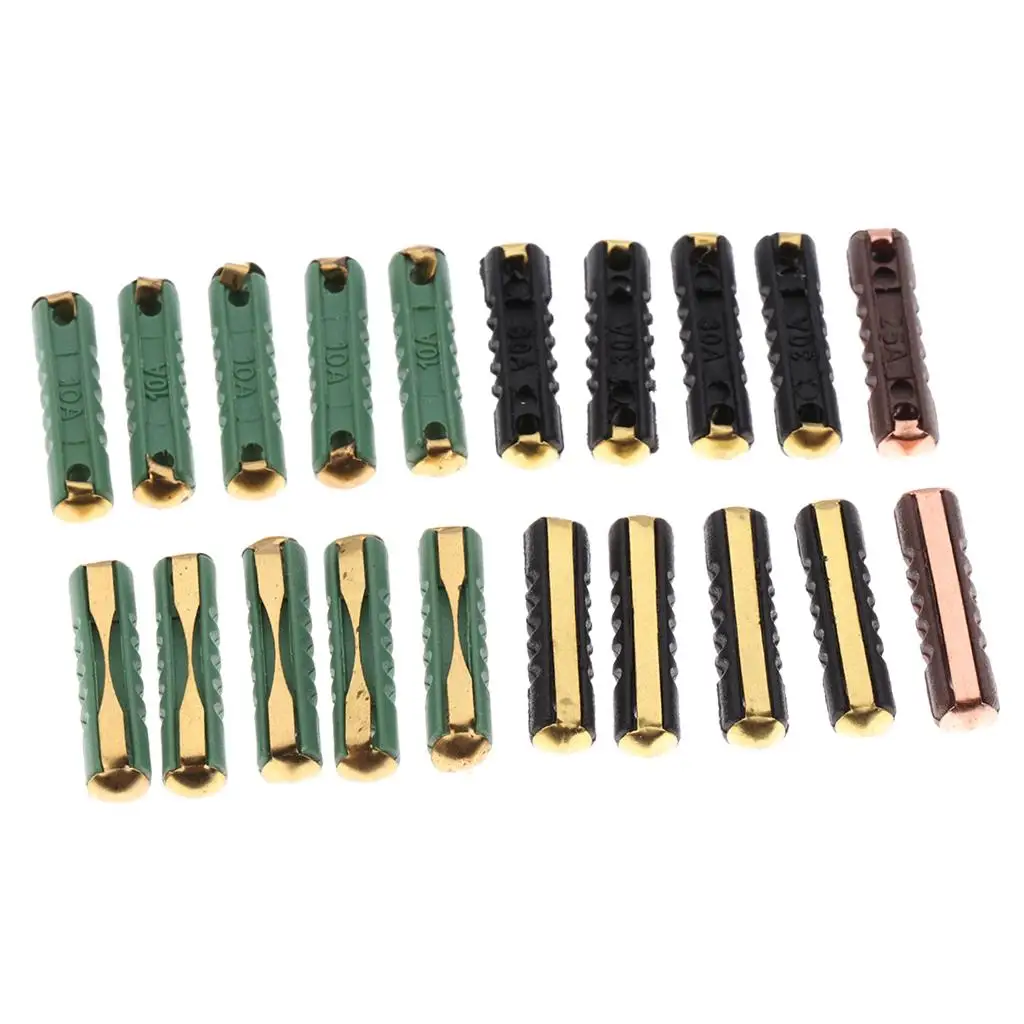 

20 шт. керамический цилиндрический трубчатый предохранитель 8 А 16 А 25 А 23 мм x 5 мм Европейский предохранитель