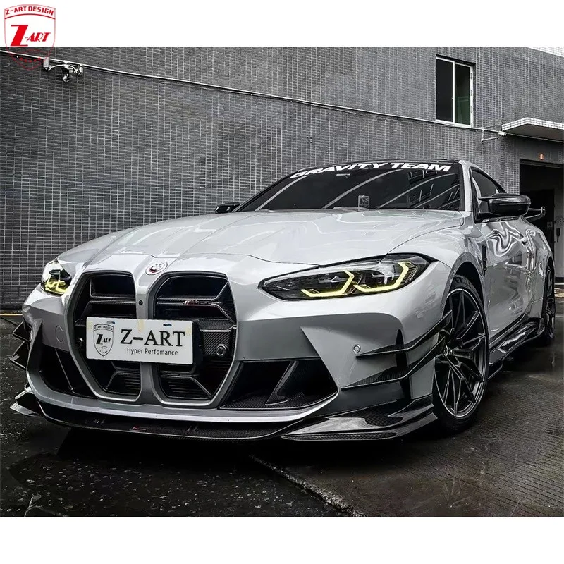 Z-ART 2021+ M3 M4 Dry Carbon Fiber Body Kit for BMW G80 G82 G83 TAK Autoclaved Carbon Fiber Aerokit