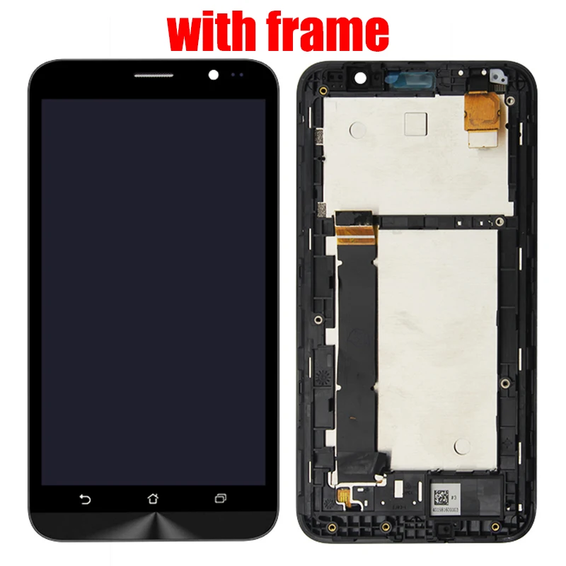 For ASUS Zenfone Go TV ZB551KL LCD X013DB TD-LTE LCD Display Screen Pantalla with Touch Digitizer Panel Glass Assembly Frame