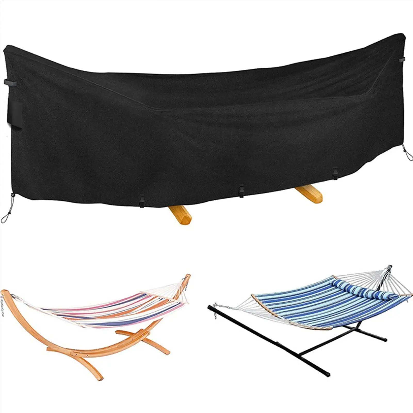 1pc Hammock Cover Camping Hammock Waterproof Rain Cover UV Resistant Protector for Relaxation Lounging Backyard Patio RV