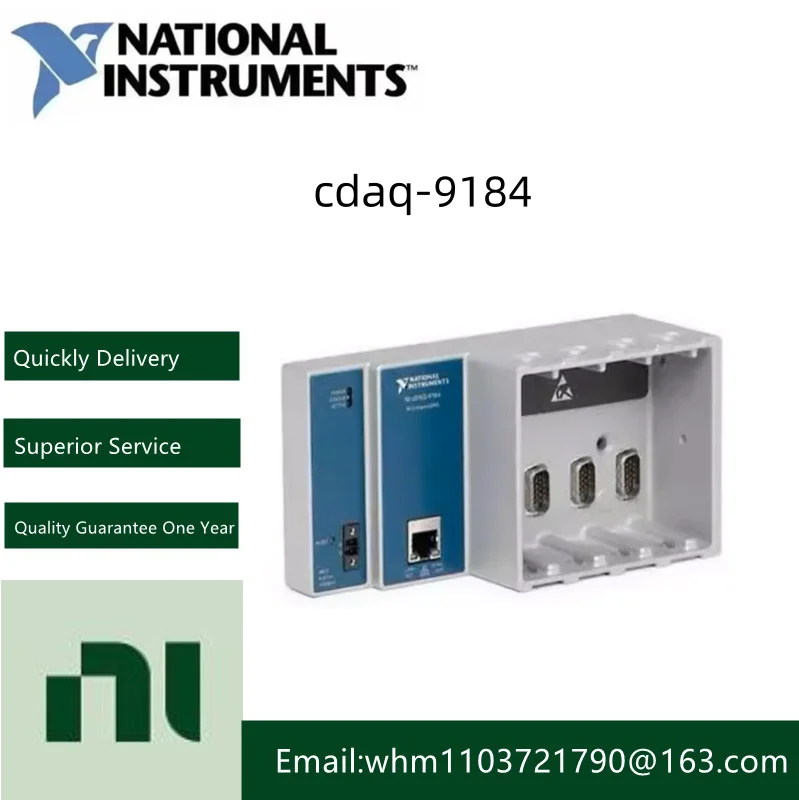 

NI CDAQ-9184 4-slot Gigabit Ethernet chassis