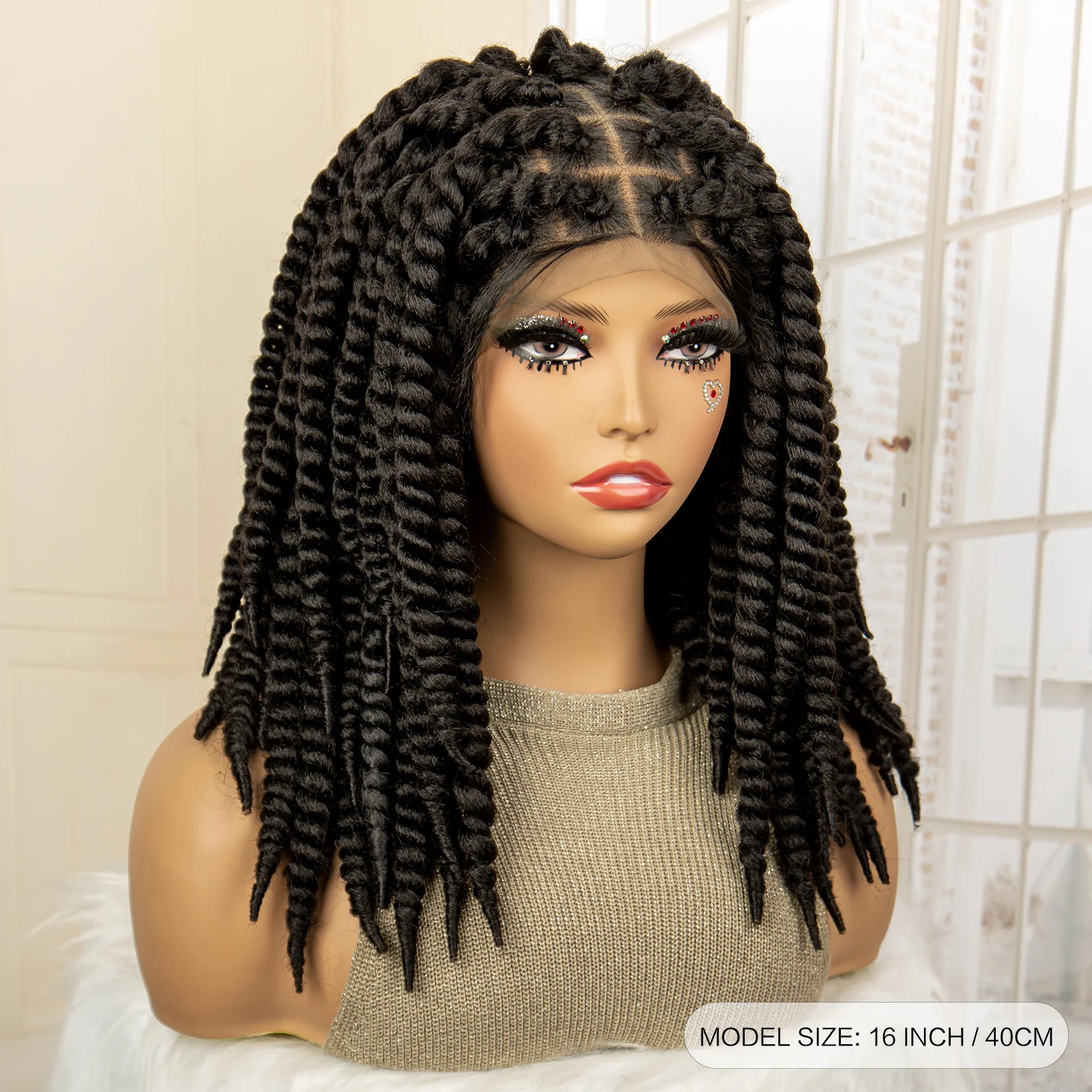 Thumbnail 2 - #69 Lace Braided Wigs List of Top Picks