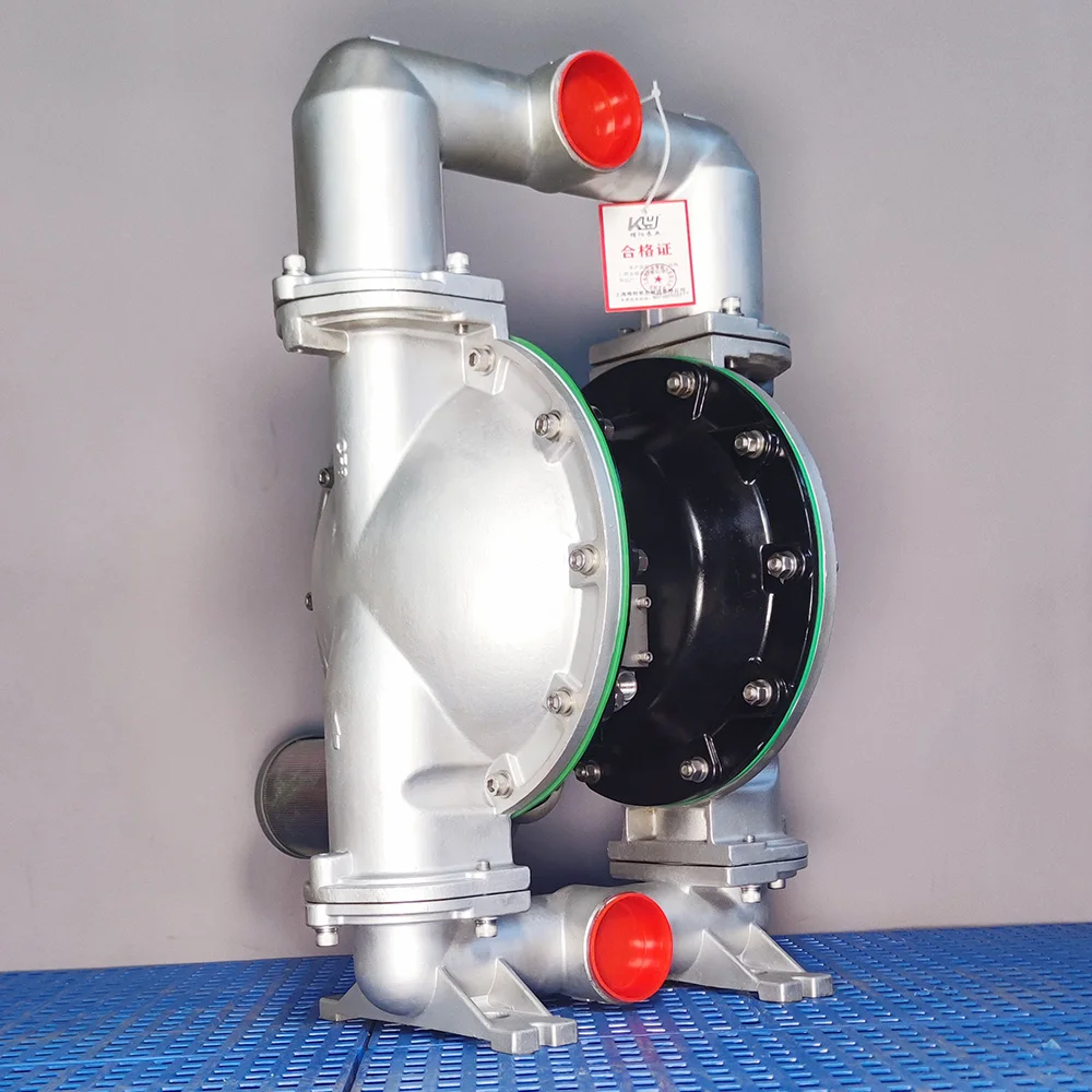 Stainless Steel 316L Pneumatic Diaphragm Pump KY-80L6SJJP Double Diaphragm High Flow Hygiene Level Intensity Dependability