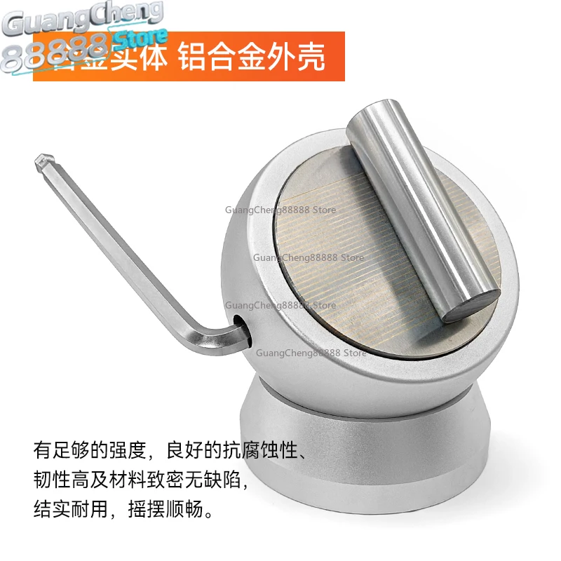 For Hengyu Laser Welding Magnetic Ball Fixture Universal Magnetic Ball Seat Rotating Magnetic Seat Abrasive Tool