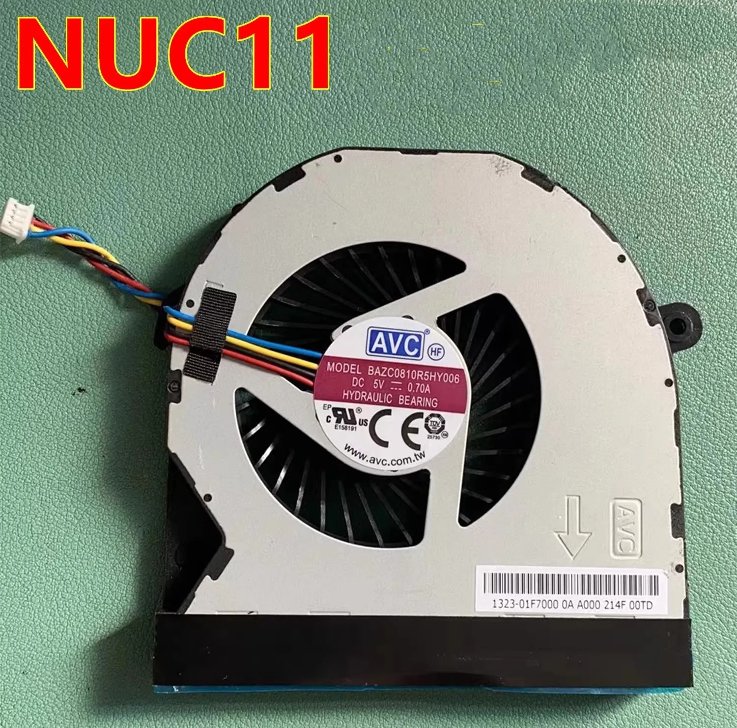 Free shipping new original NUC11 fan, Netherworld Canyon NUC11 Phantom Canyon BUB1112HB all-in-one fan