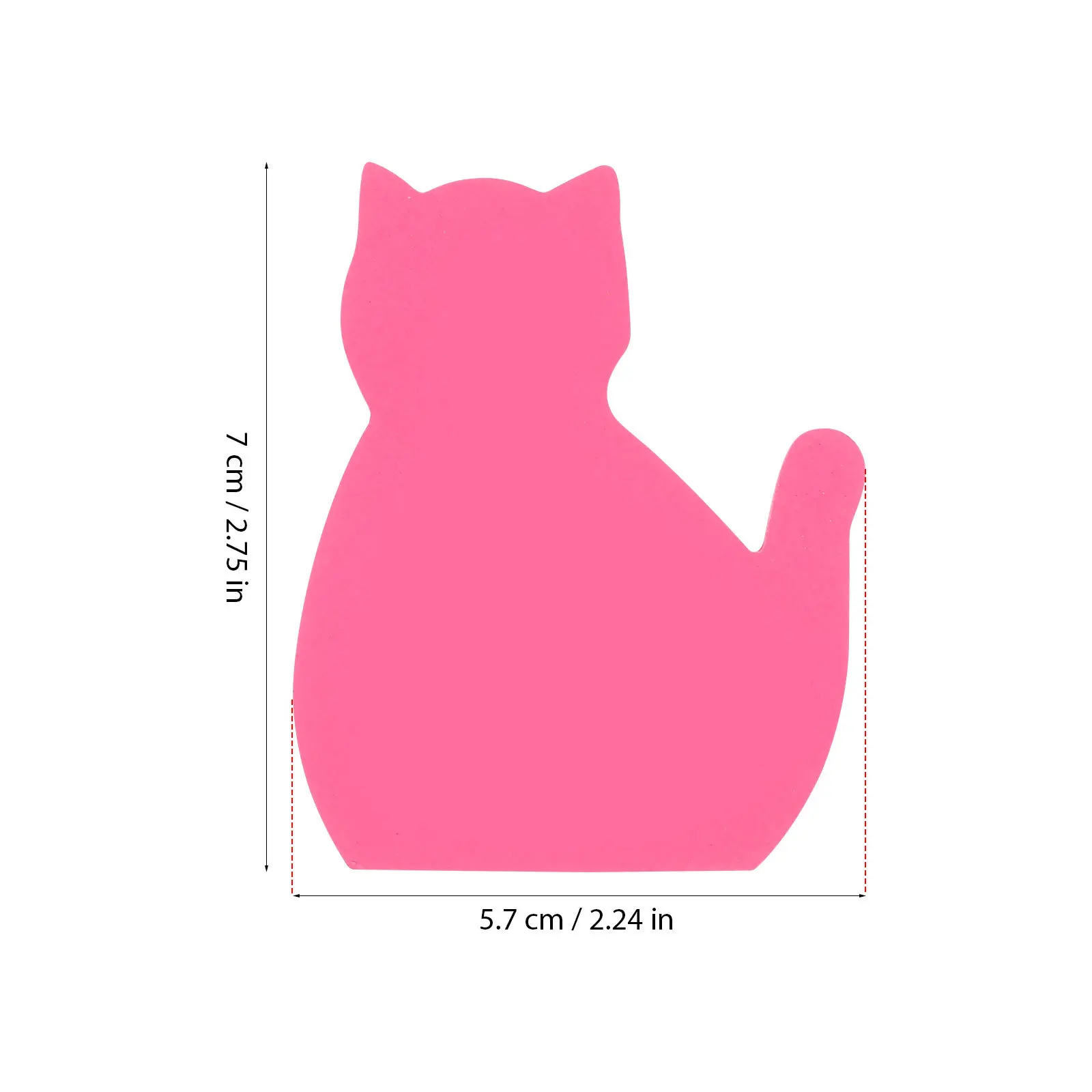 Bloc de notas autoadhesivo, notas de papel de Color adhesivas, suministros escolares para reuniones de oficina, accesorios de papelería bonitos, notas adhesivas, 8 Uds.