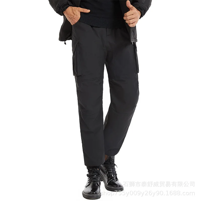 الشتاء الرجال 18 منطقة ساخنة السراويل USB بالطاقة السراويل يندبروف السراويل الذكية التحكم في درجة الحرارة دراجة نارية ركوب التزلج