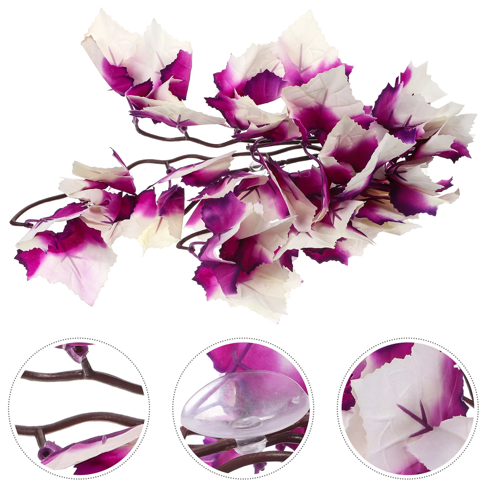 

Simulated Aquatic Plants Artificial Decoration for Fish Tank Aquarium Rattan Plants Vivid Life Like Safe Daily Washing